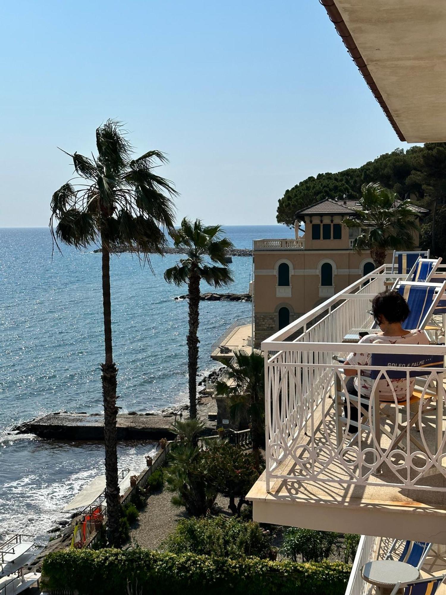 Hotel Golfo E Palme Diano Marina Exterior foto